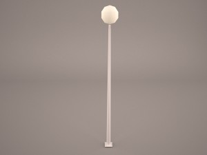 old street lamp Model 3D