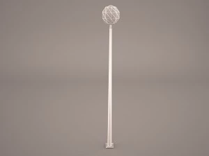 old street lamp 3D Model