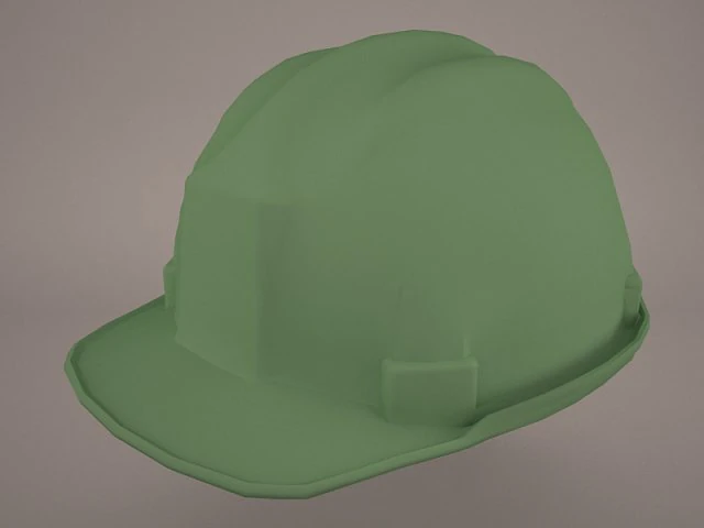 hard helmet 3D Model .c4d .max .obj .3ds .fbx .stl .blend 