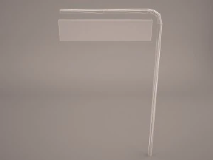 wooden arrow signs 3D Model