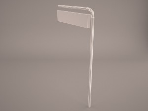 wooden arrow signs Model 3D