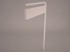 wooden arrow signs 3D Model