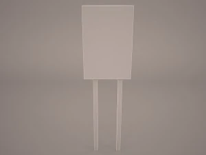 wooden arrow signs 3D Model