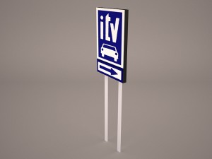 wooden arrow signs Modelo 3D