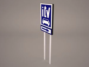 wooden arrow signs 3D Model
