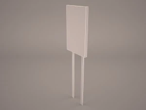 wooden arrow signs 3D Model