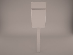 speed limit sign speed 3D 模型