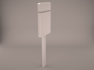 speed limit sign speed 3D 模型