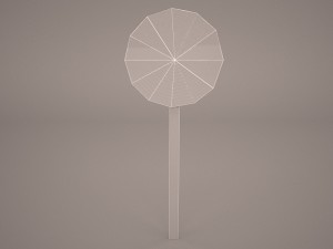 70 speed limit sign Model 3D