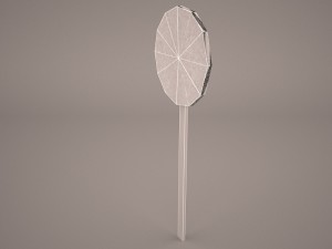 70 speed limit sign Model 3D