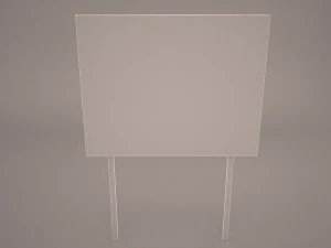 wooden arrow signs 3D Model