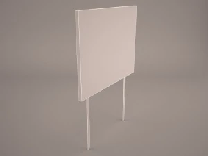 wooden arrow signs 3D Model