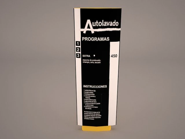 outdoor advertising 3D Model .c4d .max .obj .3ds .fbx .stl .blend 