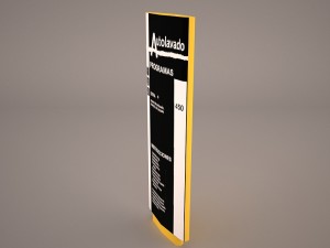 outdoor advertising Model 3D