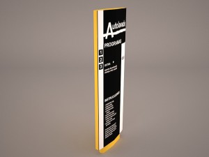 outdoor advertising Model 3D