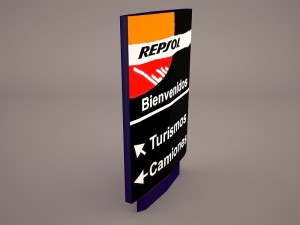 outdoor advertising 3Dモデル