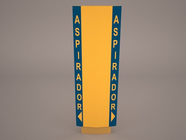 outdoor advertising 3D Модель .c4d .max .obj .3ds .fbx .stl .blend 