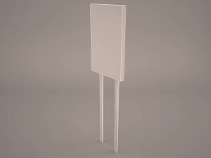 parking sign 3D Model