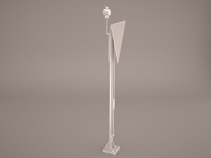 yield sign 3D Model