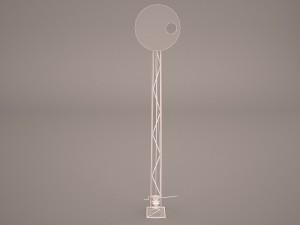 not allowed sign Model 3D