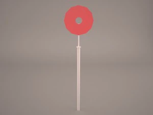 not allowed sign 3D Model