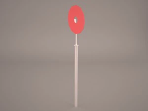 not allowed sign 3D Model