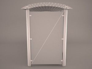 bus shelter 3D मॉडल