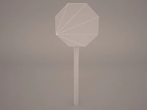 stop sign 3D Model