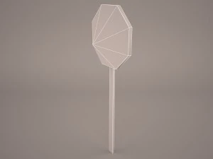 stop sign 3D Model
