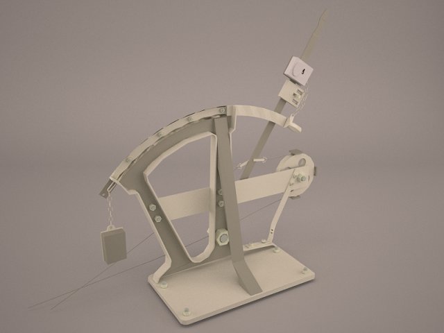 vintage knife switch Modello 3D .c4d .max .obj .3ds .fbx .stl .blend 