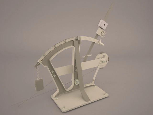 vintage knife switch 3D Model .c4d .max .obj .3ds .fbx .stl .blend