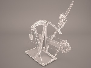vintage knife switch Modello 3D