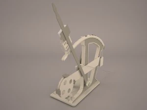 vintage knife switch 3D Model