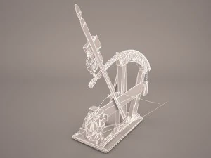 vintage knife switch 3D Model