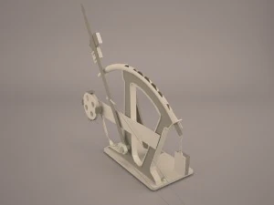 vintage knife switch 3D Model