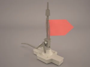 ヴィンテージナイフスイッチ 3Dモデル