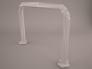 road barriers 3D-Modell