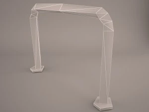 road barriers 3D Model