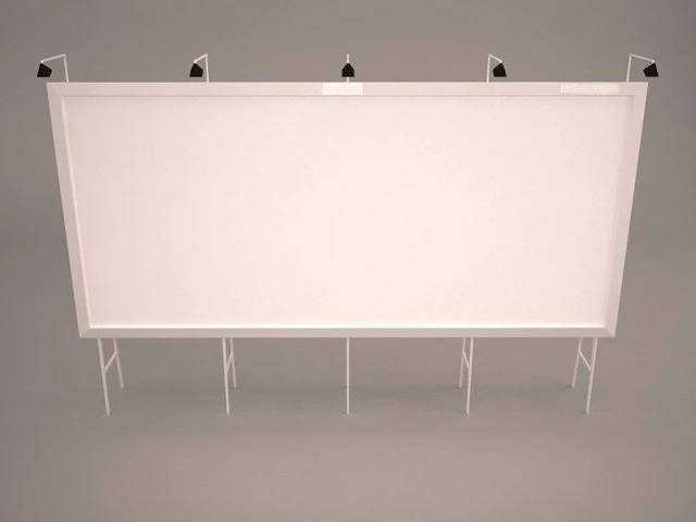 billboards 3D Model .c4d .max .obj .3ds .fbx .stl .blend 