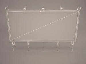 billboards 3D Model