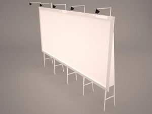 billboards 3D Model
