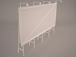 billboards 3D Model