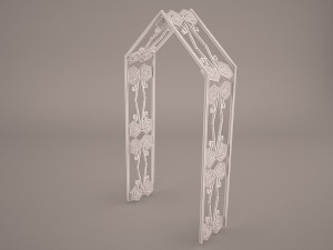 wedding arch 3D 모델