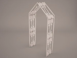 wedding arch 3D Model
