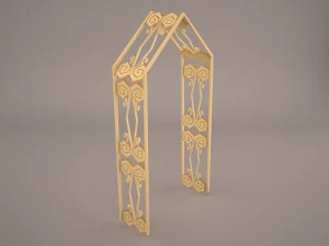 wedding arch 3D Model