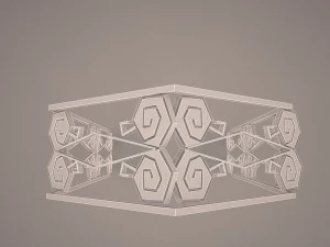 wedding arch 3D Model