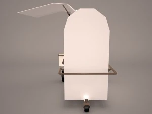 ice cream cart 3D Model
