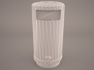wastebasket 3D-Modell