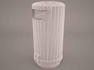 wastebasket 3D-Modell