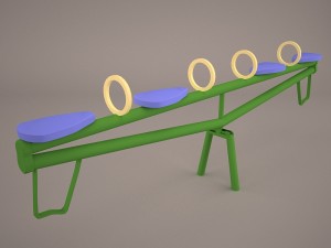 seesaw 3D Model